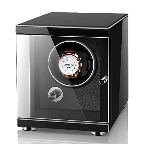 JPXXFM Automatic Watch Winder Box for 1 2 4 6 Watches Flexible Pillow Wood Shell Piano Display Box with Quiet Motor Watch Storage Case von JPXXFM