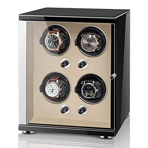 JPXXFM Automatic Watch Winder Box for 1 2 4 6 Watches Flexible Pillow Wood Shell Piano Display Box with Quiet Motor Watch Storage Case JPXXFM Automatic Watch Winder Box for 1 2 4 6 Watches Flexible Pillow Wood Shell Piano Display Box with Quiet Motor Watch Storage Case von JPXXFM