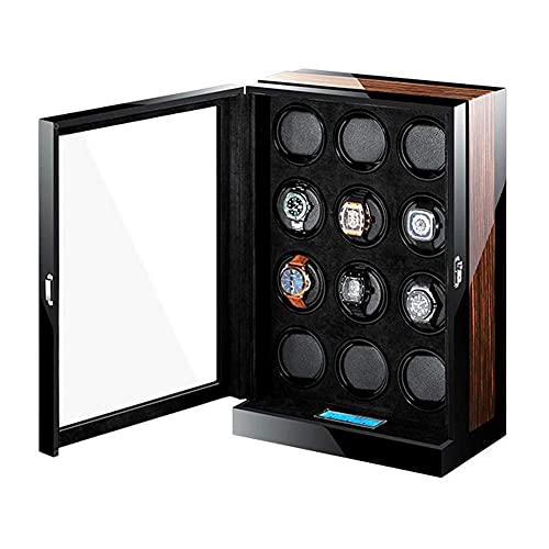JPXXFM Automatic Watch Winderbox LCD Touch Sn Display weiche Flexible Uhr Kissen integrierte blaue LED LED LEGE RUTS MOTO WAHRE WURDER SHOOK WARDBALLE von JPXXFM