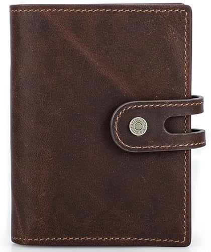 JPXXFM Brieftaschen für Männer, die Brieftasche blockieren, können platziert Werden, um zu verhindern, DASS Ihre Brieftasche eine automatische Kartenbox der Schnalle ist, eine Farbe von JPXXFM