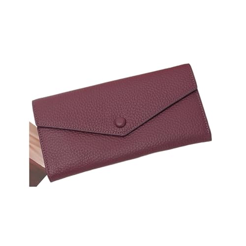 JPXXFM Business Brieftaschen Frauen echte Lederbrieftaschen blockieren Brieftaschen Geldklammern Geldbeutel von JPXXFM
