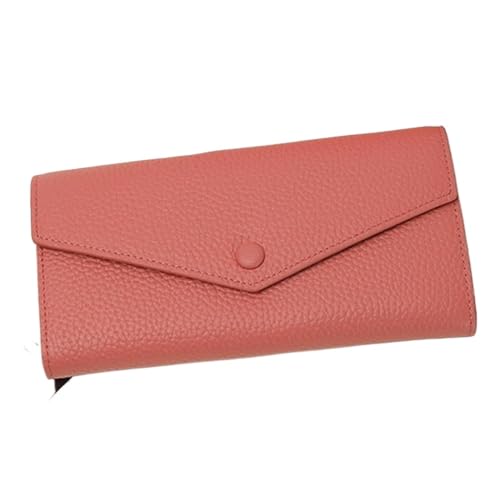 JPXXFM Business Brieftaschen Geld Organisatoren Frauen echte Leder -Geldbörsen blockieren Brieftaschen Geldclips Geldbeutel Kartenhüllen (Größe: rot) von JPXXFM