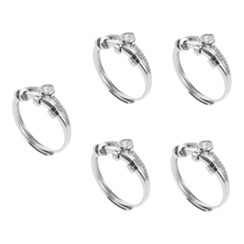 JPXXFM Chic Bangles Statement Halskette sperrig mittlerer Frauen Gold Ohrfinger Schicht Silber von JPXXFM