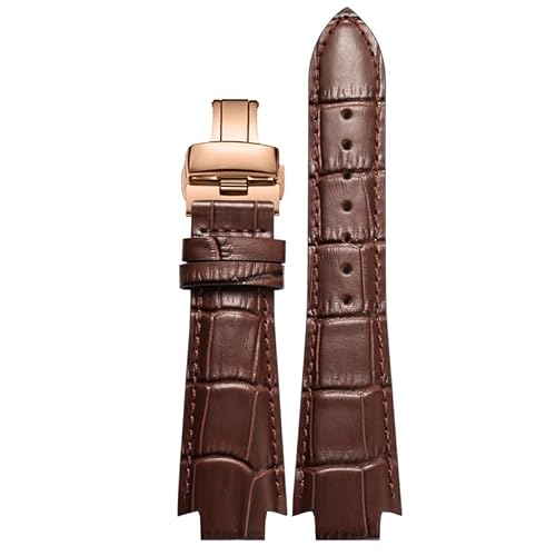 JPXXFM Cowhide Leather Watchband for Tissot 1853 T60 series T60.1513 581 L875/975K Convex End Bracelet JPXXFM Cowhide Leather Watchband for Tissot 1853 T60 series T60.1513 581 L875/975K Convex End Bracelet von JPXXFM