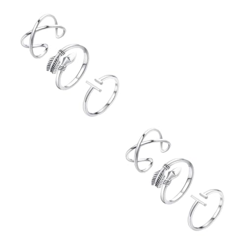 JPXXFM Die Dame exquisites Fingersilber von JPXXFM