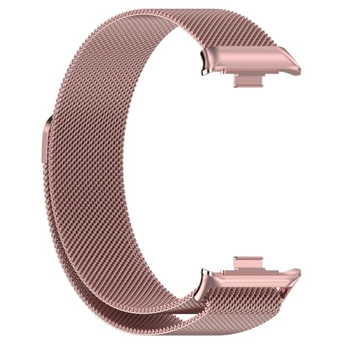 JPXXFM Edelstahlgurt 4 Band Milanese Loop Magnetic Armband Mi Band 8 Pro -Armband Accessorie Watchbänder von JPXXFM