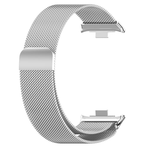 JPXXFM Edelstahlgurt 4 Band Milanese Loop Magnetic Armband Mi Band 8 Pro -Armband Accessorie Watchbänder von JPXXFM