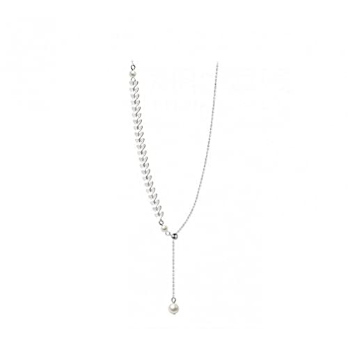 JPXXFM Farbe Weizenohren Perlen Anhänger Halskette für Frauen Hochzeit Halskette Feiner Schmuck von JPXXFM