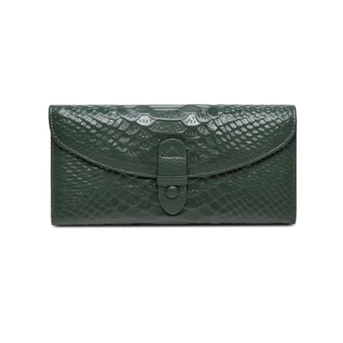 JPXXFM Frauen Brieftaschen Echtes Leder blockieren Geldbeutel Geldclips Geldbeutel Kartenhüllen Business Brieftaschen Geld Organisatoren (Größe: Schwarz) von JPXXFM