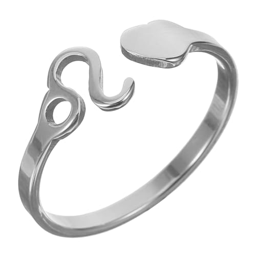 JPXXFM Frauen Dekorationsring Open Ring Thema Mode Schmuck für Anlass von JPXXFM