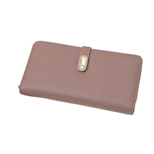 JPXXFM Frauenbriefen Brieftaschen Cowide Handtaschen Münzbaus für echte Ledergeldklammern (Größe: lila) von JPXXFM
