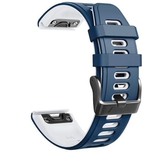JPXXFM Für Fenix ​​6S Pro Watchbans für Fenix ​​6s/Fenix ​​7S/Fenix ​​5S/5S Plus/D2 Delta S Smartwatch (Weißschwarz) von JPXXFM