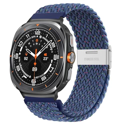 JPXXFM Galaxy Ultra 47mm Gurt Nylon Elastic Solo Loop Armband von JPXXFM