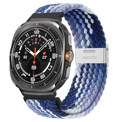 JPXXFM Galaxy Ultra 47mm Gurt Nylon Elastic Solo Loop Armband von JPXXFM
