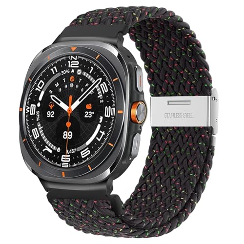 JPXXFM Galaxy Ultra 47mm Straps Nylon Elastic Loop -Gurtarmband von JPXXFM