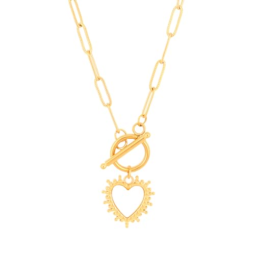 JPXXFM Geometrie Halsketten Sonne Totem Toggle Frauen Männer, liebe Herz dicke Kettenhebel Halskette - Klassiker Umschalter, OT -Schnalle -Schaltgeburten Geburtstag s JPXXFM Geometrie Halsketten Sonne Totem Toggle Frauen Männer, liebe Herz dicke Kettenhebel Halskette - Klassiker Umschalter, OT -Schnalle -Schaltgeburten Geburtstag s von JPXXFM