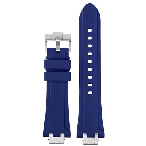 JPXXFM Gummi -Uhr -Gurt für Maurice Lacroix Aikon -Anschluss AI6008 6038 6007 Armband Schnellfreisetz von JPXXFM