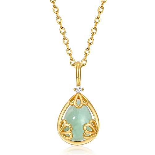 JPXXFM Halsketten Mode Crystal Anhänger Halskette Exquisite und elegante Schmuck Frauenanhänger von JPXXFM