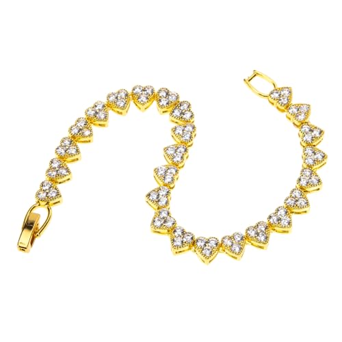 JPXXFM Herzverbindung Choker für Frauen Strass 7inch-18cm von JPXXFM