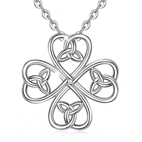 JPXXFM Knoten Anhänger Blume Trinity Knoten Halskette Viel Glück Lady Schmuck Hochzeit Geschenke JPXXFM Knoten Anhänger Blume Trinity Knoten Halskette Viel Glück Lady Schmuck Hochzeit Geschenke von JPXXFM
