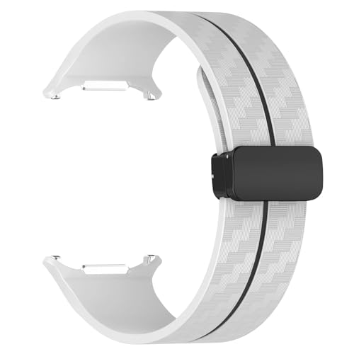 JPXXFM Kohlefasermuster -Gurt für Galaxy Watch 7 Ultra 47mm Silikonverschlussband für Galaxy Watch 7 Ultra -Armband von JPXXFM