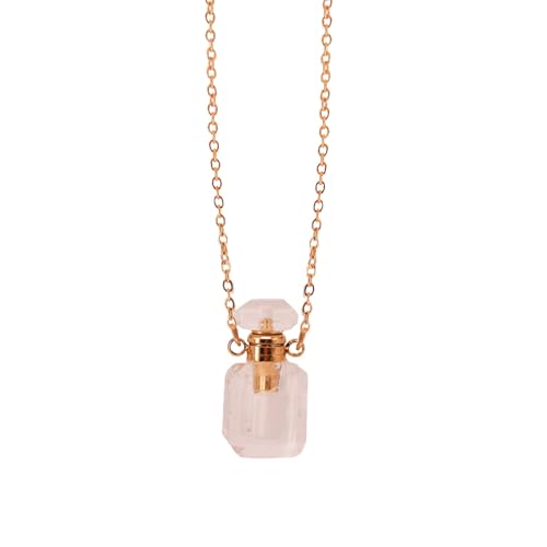 JPXXFM Kristall Parfüm Fläschchen Anhänger Halskette Schmuck stilvolle Neckketten -Accessoire JPXXFM Kristall Parfüm Fläschchen Anhänger Halskette Schmuck stilvolle Neckketten -Accessoire von JPXXFM