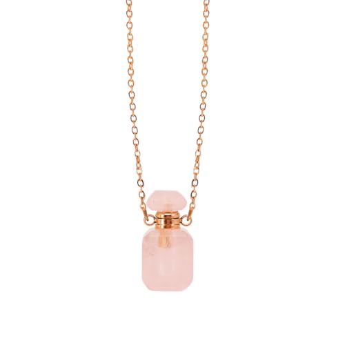 JPXXFM Kristall Parfüm Fläschchen Anhänger Halskette Schmuck stilvolle Neckketten -Accessoire JPXXFM Kristall Parfüm Fläschchen Anhänger Halskette Schmuck stilvolle Neckketten -Accessoire von JPXXFM