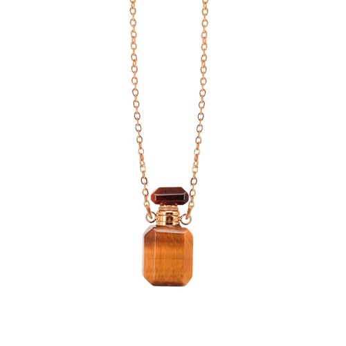 JPXXFM Kristall Parfüm Fläschchen Anhänger Halskette Schmuck stilvolle Neckketten -Accessoire JPXXFM Kristall Parfüm Fläschchen Anhänger Halskette Schmuck stilvolle Neckketten -Accessoire von JPXXFM