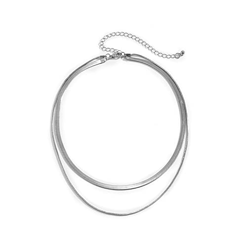 JPXXFM Layered Necklaces for Women, Necklaces for Women AdjustableOne colorCustomPlated Snake Chain Necklace JPXXFM Layered Necklaces for Women, Necklaces for Women AdjustableOne colorCustomPlated Snake Chain Necklace von JPXXFM