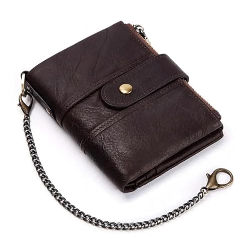 JPXXFM Leder Brieftasche Männer Brieftaschen Münze Geldbeutel Kurzer Geldbag Designer Mini Walet klein, 12,5 x 9,5 cm, fünfzacktes Weiß-Patch-Stern, 12,5 x 9,5 cm von JPXXFM