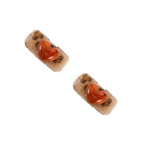 JPXXFM Liebe das Fingerdekor Halloween Temperament Leopardenmuster Frauen Acryl von JPXXFM