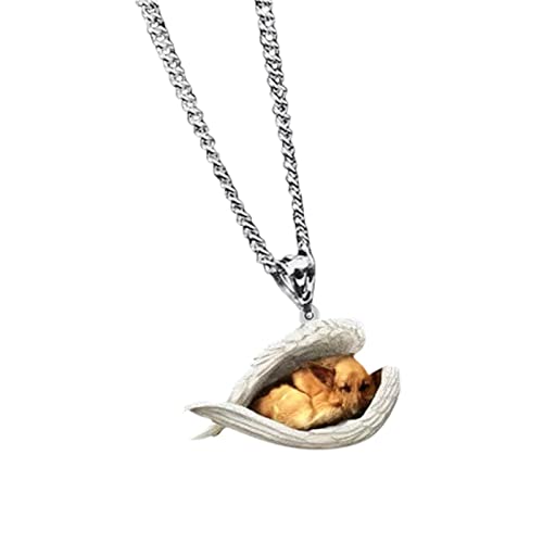 JPXXFM Mädchen Haustier schlafender Hund süßer Engel maßgeschneidert mit Bild gemacht von JPXXFM