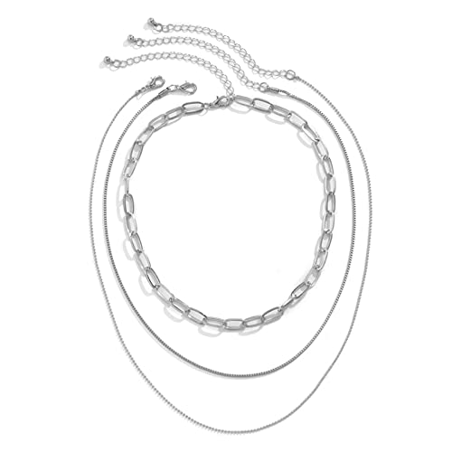 JPXXFM Necklaces for Women, Necklaces for Women Adjustable Box and Beaded Chain Necklace JPXXFM Necklaces for Women, Necklaces for Women Adjustable Box and Beaded Chain Necklace von JPXXFM