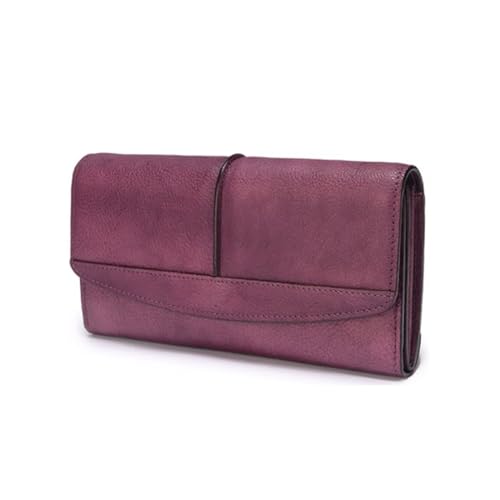 JPXXFM Retro -Geldclips Frauen Kaufläden Lange Brieftaschen Echtes Leder blockierende Brieftaschen -Visitenkartenkoffer JPXXFM Retro -Geldclips Frauen Kaufläden Lange Brieftaschen Echtes Leder blockierende Brieftaschen -Visitenkartenkoffer von JPXXFM