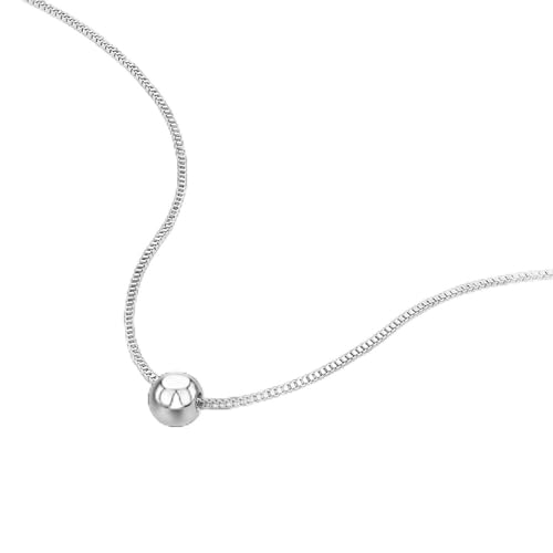 JPXXFM Schmuck 100% Perlen Anhänger Halskette Frau & Mädchen Kurzkette von JPXXFM