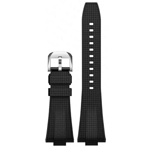JPXXFM Schnellfreisetzungsgummi -Uhr -Gurt für Tissot PRX T137.407/T137.410 Super Player 40 mm Männer konvex Watchband Armband von JPXXFM
