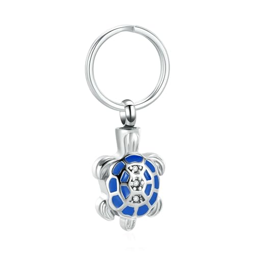 JPXXFM Sea Turtle Key Chain Cremation Jewelry Small Urns for Pet Ashes Customized Keepsake Stainless Memorial Stainless Steel For Men JPXXFM Sea Turtle Key Chain Cremation Jewelry Small Urns for Pet Ashes Customized Keepsake Stainless Memorial Stainless Steel For Men von JPXXFM