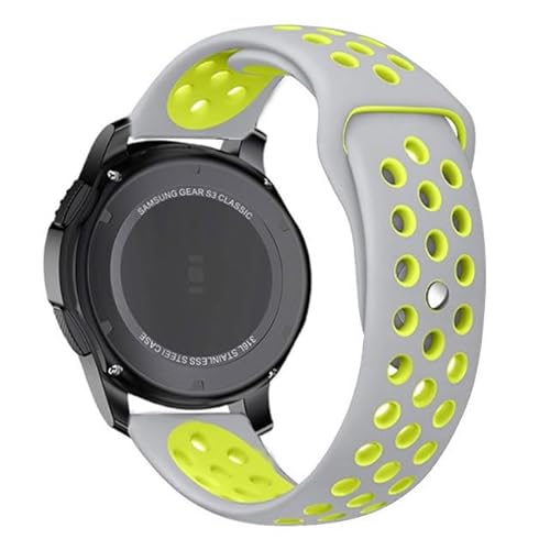 JPXXFM Silicon Sports Watchband for Watch GT 5/5 Pro 46mm GT4 GT3 GT2 GT 46mm Serie Correa 22mm Gurt Armband Watchbands von JPXXFM