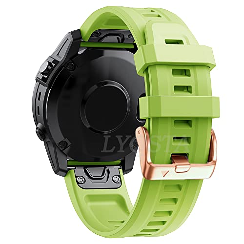 JPXXFM Silicone 20mm Smartwatch Band Replacement For Fenix 7S 6S 6S Pro 5S 5SPlus Quick Release Straps Bracelet Wristband Correa von JPXXFM