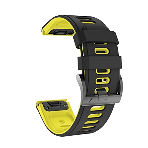 JPXXFM Silikon-Smartwatch-Armband für Fenix 7X 7 6X 6 Pro 3HR Release 22 26 mm Quick Easyfit Uhrenarmband Correa, 22mm Fenix 6 6Pro von JPXXFM