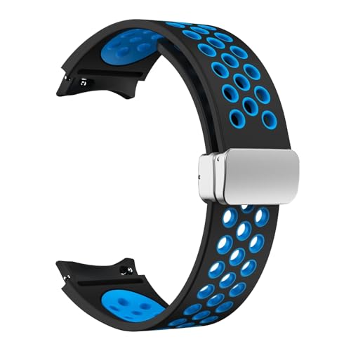 JPXXFM Silikonarmband 20 mm für Uhr 6 klassisch 43 47 mm 5pro 45 mm atmen ohne Lücken mit Magnetschleife 7 6 5 4 40 mm 44 mm JPXXFM Silikonarmband 20 mm für Uhr 6 klassisch 43 47 mm 5pro 45 mm atmen ohne Lücken mit Magnetschleife 7 6 5 4 40 mm 44 mm von JPXXFM