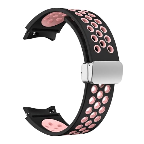 JPXXFM Silikonarmband 20 mm für Uhr 6 klassisch 43 47 mm 5pro 45 mm atmen ohne Lücken mit Magnetschleife 7 6 5 4 40 mm 44 mm JPXXFM Silikonarmband 20 mm für Uhr 6 klassisch 43 47 mm 5pro 45 mm atmen ohne Lücken mit Magnetschleife 7 6 5 4 40 mm 44 mm von JPXXFM