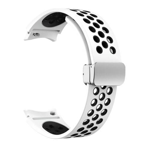 JPXXFM Silikonarmband 20 mm für Uhr 6 klassisch 43 47 mm 5pro 45 mm atmen ohne Lücken mit Magnetschleife 7 6 5 4 40 mm 44 mm JPXXFM Silikonarmband 20 mm für Uhr 6 klassisch 43 47 mm 5pro 45 mm atmen ohne Lücken mit Magnetschleife 7 6 5 4 40 mm 44 mm von JPXXFM