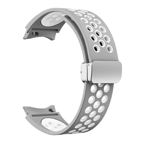 JPXXFM Silikonarmband 20 mm für Uhr 6 klassisch 43 47 mm 5pro 45 mm atmen ohne Lücken mit Magnetschleife 7 6 5 4 40 mm 44 mm JPXXFM Silikonarmband 20 mm für Uhr 6 klassisch 43 47 mm 5pro 45 mm atmen ohne Lücken mit Magnetschleife 7 6 5 4 40 mm 44 mm von JPXXFM