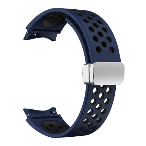 JPXXFM Silikonarmband 20 mm für Uhr 6 klassisch 43 47 mm 5pro 45 mm atmen ohne Lücken mit Magnetschleife 7 6 5 4 40 mm 44 mm JPXXFM Silikonarmband 20 mm für Uhr 6 klassisch 43 47 mm 5pro 45 mm atmen ohne Lücken mit Magnetschleife 7 6 5 4 40 mm 44 mm von JPXXFM