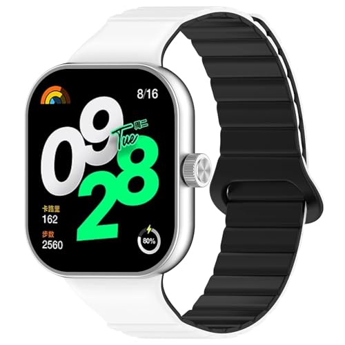 JPXXFM Silikonmagnetgurt für Redmi Watch 4 Accessoires Ersatz Smart Watch Band Armband Soft Sport Armband für Miband 8pro Watchbänder JPXXFM Silikonmagnetgurt für Redmi Watch 4 Accessoires Ersatz Smart Watch Band Armband Soft Sport Armband für Miband 8pro Watchbänder von JPXXFM