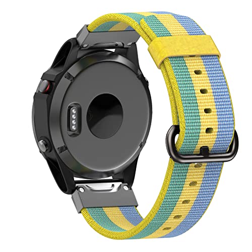 JPXXFM Sport-Nylon-Uhrenarmband mit Schnellverschluss für Fenix 5 Plus 6 Pro Forerunner 935 945 Approach S60 S62, 22mm For Fenix 5 JPXXFM Sport-Nylon-Uhrenarmband mit Schnellverschluss für Fenix 5 Plus 6 Pro Forerunner 935 945 Approach S60 S62, 22mm For Fenix 5 von JPXXFM