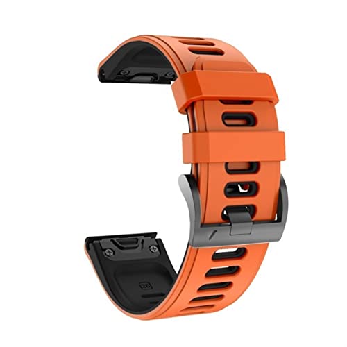 JPXXFM Sport-Silikon-Smartwatch-Armband für Fenix 6X 7 7X 3HR 935 945 Approach S60 S62 Quick EasyFit Uhrenarmband Correa, 26mm Fenix 7X JPXXFM Sport-Silikon-Smartwatch-Armband für Fenix 6X 7 7X 3HR 935 945 Approach S60 S62 Quick EasyFit Uhrenarmband Correa, 26mm Fenix 7X von JPXXFM