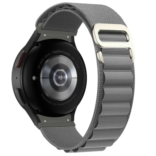 JPXXFM Sportschleife für Galaxy Watch 7/6/5/4 44/40mm 5 Pro 45mm Band G Nylon Armband Galaxy Uhr 6 Klassiker 43/47mm Gurt von JPXXFM