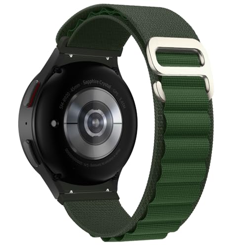 JPXXFM Sportschleife für Galaxy Watch 7/6/5/4 44/40mm 5 Pro 45mm Band G Nylon Armband Galaxy Uhr 6 Klassiker 43/47mm Gurt von JPXXFM